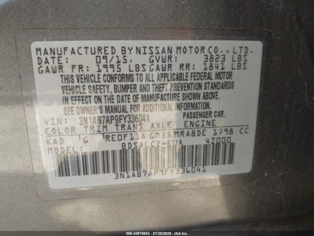 Coolant Reservoir Fits 13-19 SENTRA 4793226