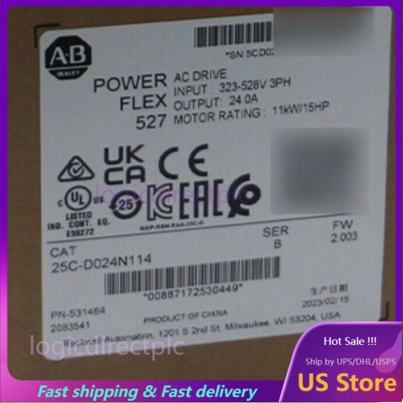 For Allen Bradley 25C-D024N114 25C-D024N114 Factory Sealed In Box  US Free Tax