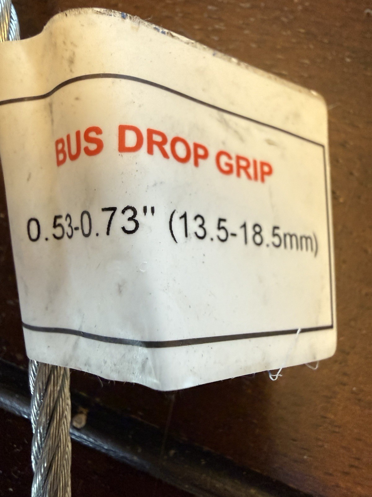 Legrand FC52 Flexcor Wire Mesh Grip Bus Drop Closed Mesh Single Eye Cable