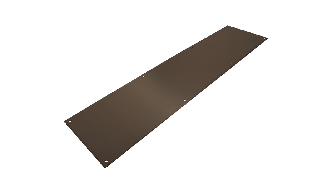 FHC KP832DU Kick Plate 8"H x 32"W - Dark Bronze