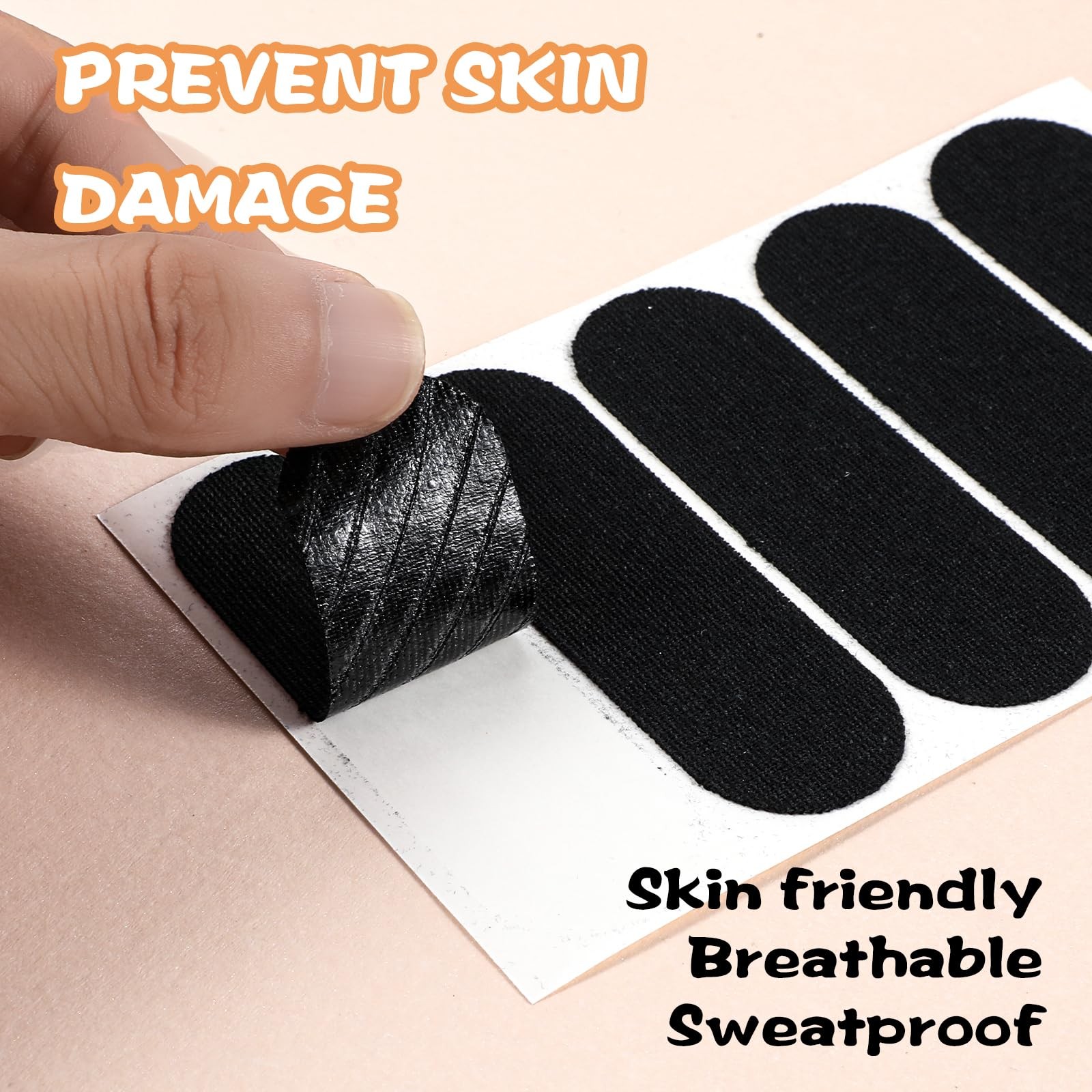 100 Pcs Bowling Tape Bowling Thumb Tape Bowlers Tape Bowling Finger Tape Elastic