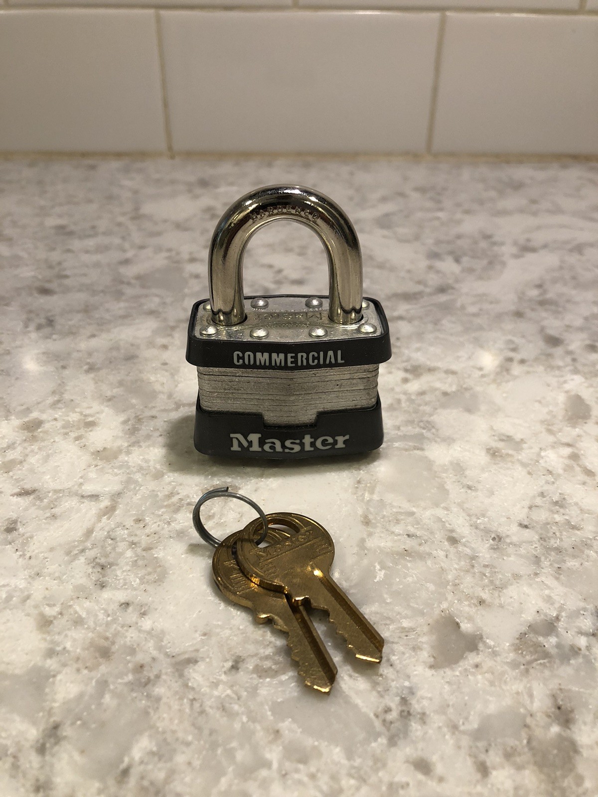 Masterlock Commercial Grade 2keys 2435