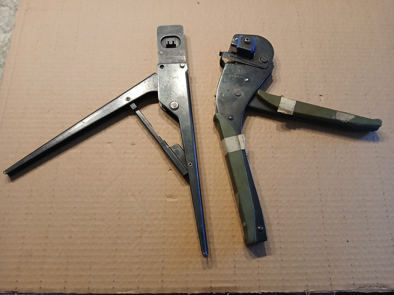 AMP 90202-2 and AMP K9321 Hand Crimp Tools (set of 2)