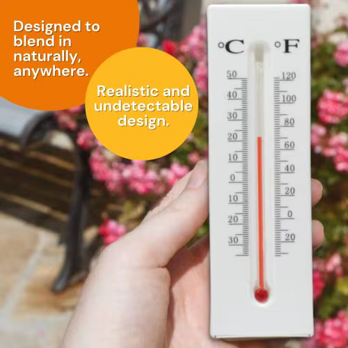 Hidden Compartment Thermometer Secret Dummy Diversion Safe D6