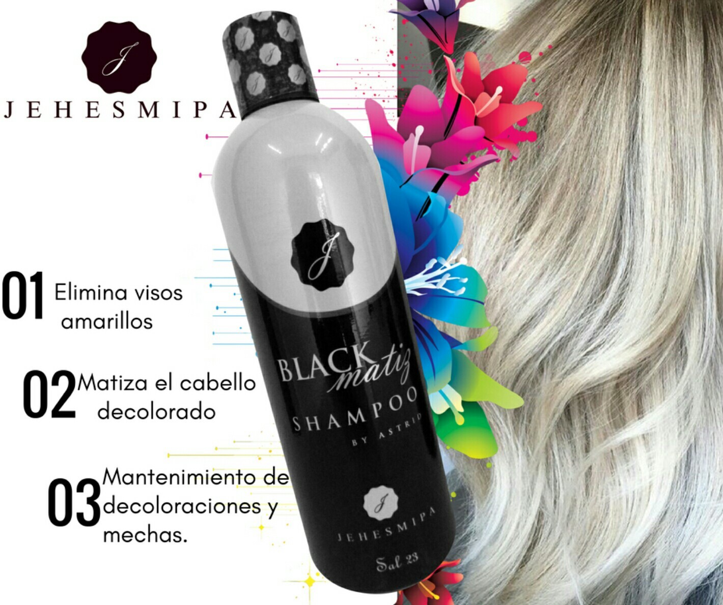 Shampoo black Jehesmipa Matiz