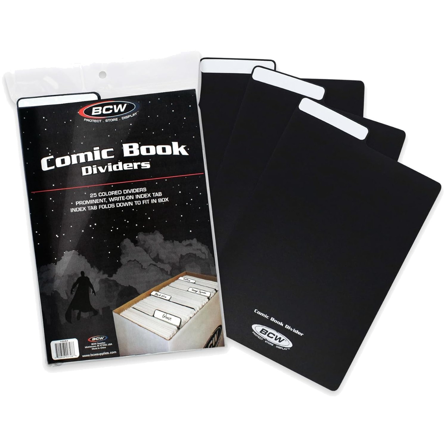 Organize Your Collection: 25 Pack Archival Comic Dividers with Precision Fit