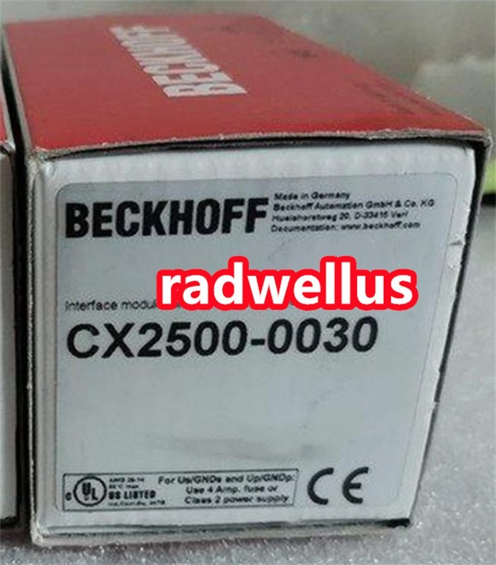 New In Box BECKHOFF CX2500-0030 PLC Module CX2500-0030 PLC