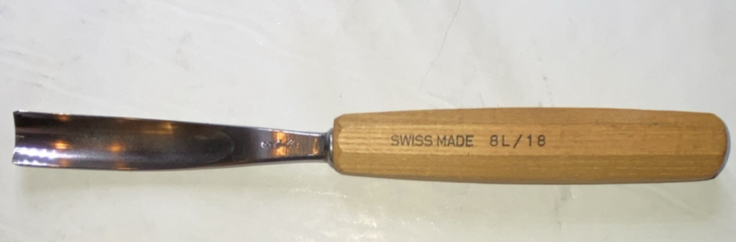Pfeil Swiss Made 8L/18 Carving Chisel MPN 8L/18 Wood Carving Woodworking Tool