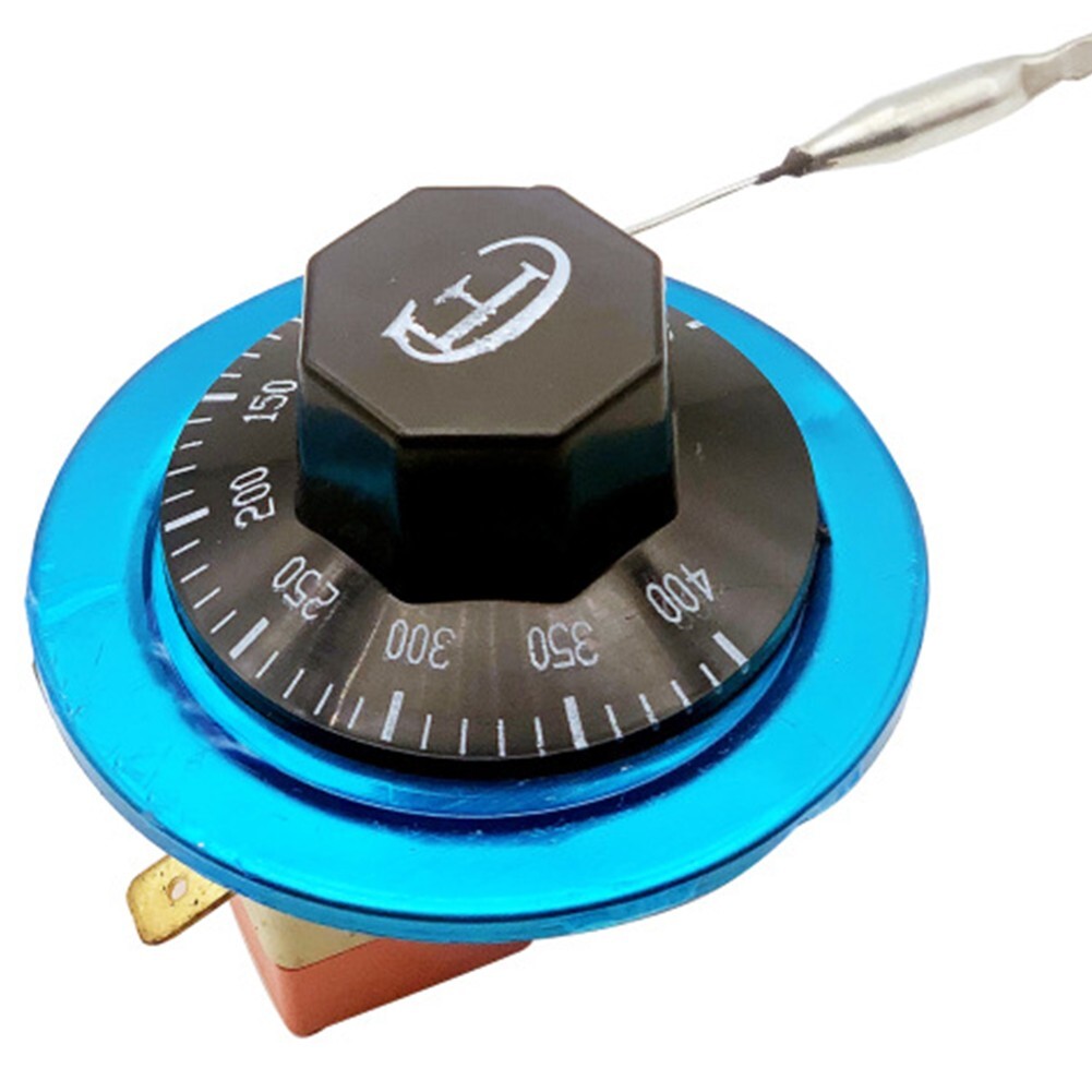 Electric Oven Thermostat Adjustable Temperature Controller 50-400℃ 2 Pin