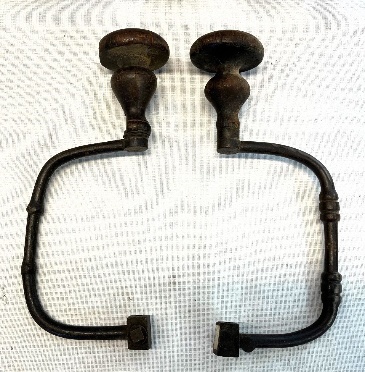 Primitive & Antique Tools- 2 Hilger & Sons Early Brace Unusual Chuck Lock