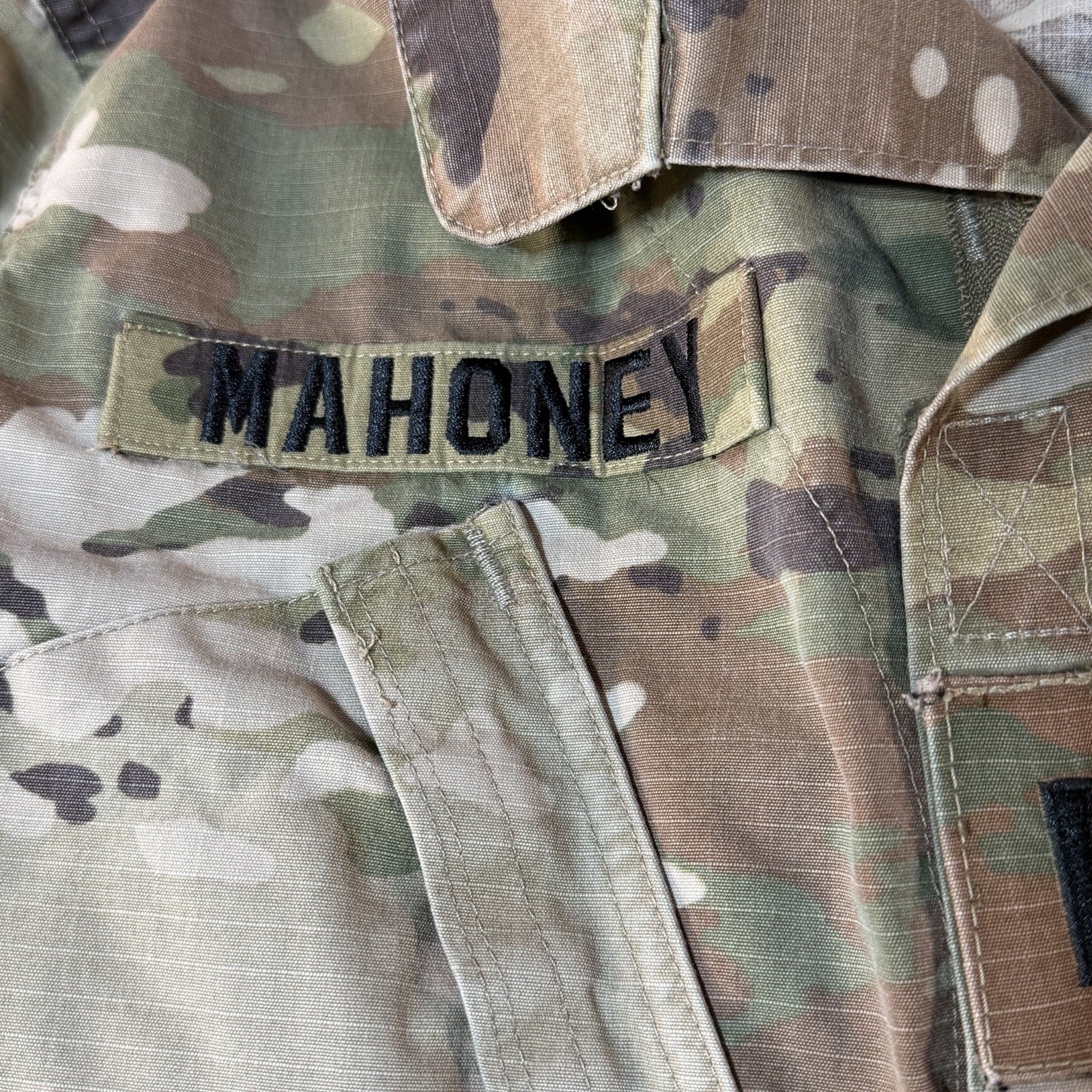 US Army OCP Multicam Combat Uniform Coat Jacket 33 Short Permethrin Treated ACU