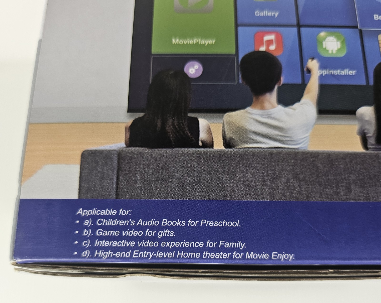 SimpleBeamer Video LED Projector HDMI