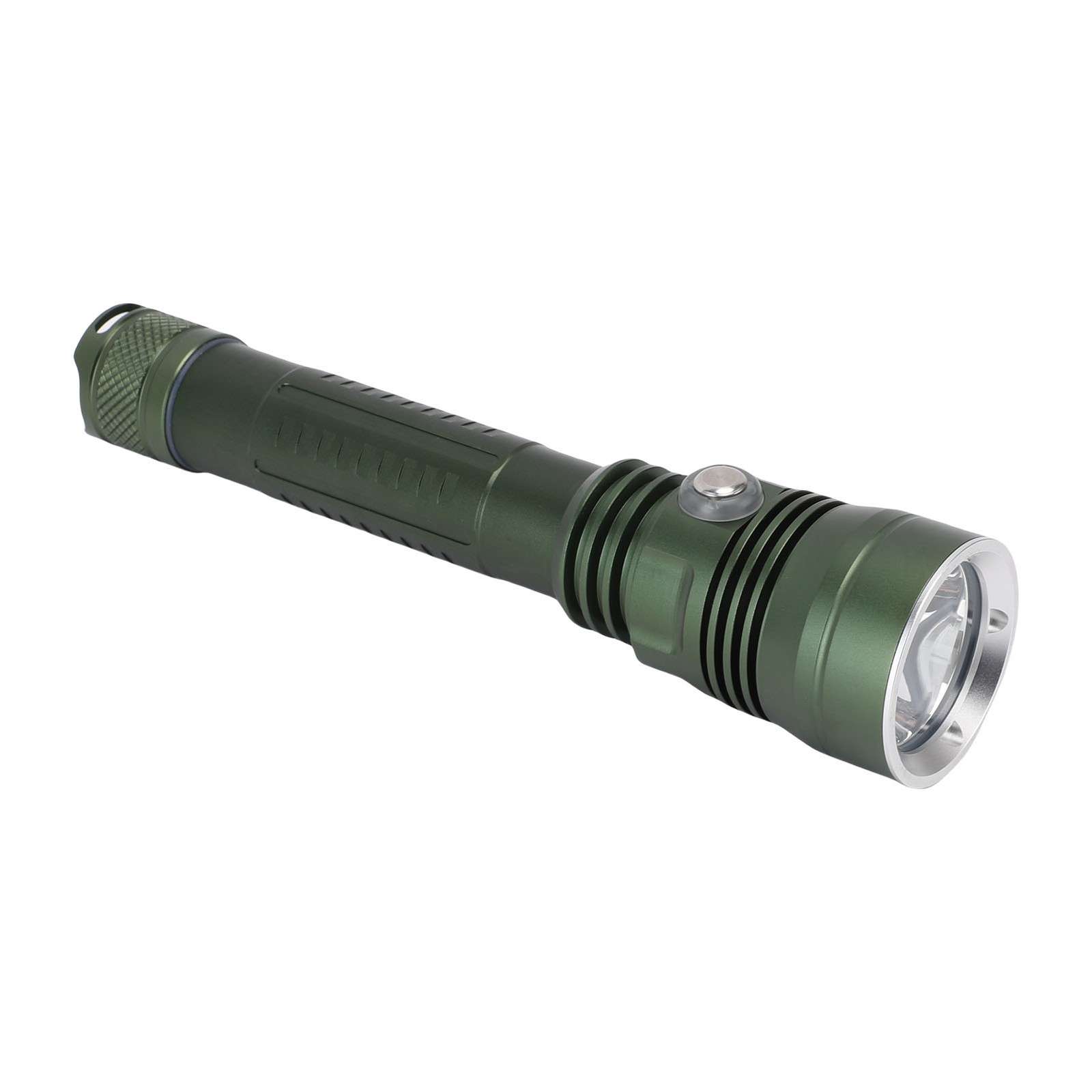 Diving Flashlight 80m Water Proof Dive Light Adjustable Brightness For Fish RRWI