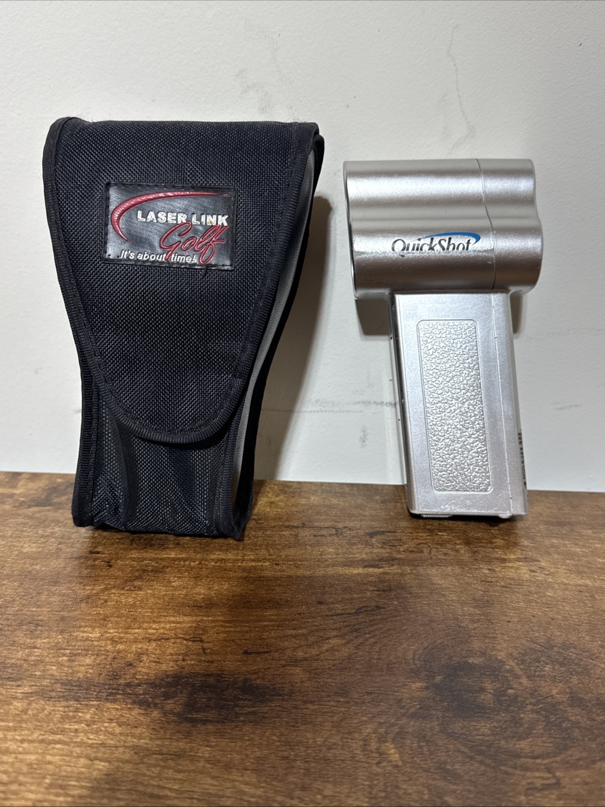 LASER LINK GOLF QUICK SHOT RANGE FINDER WITH CASE, VINTAGE Parts Only