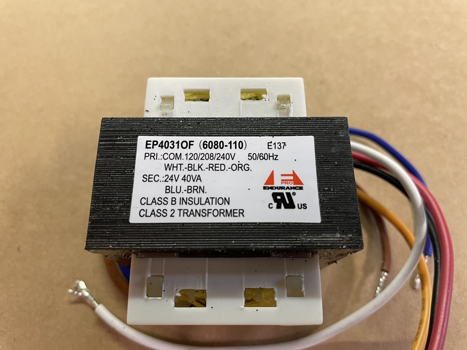 Endurance - EP4031OF - Class 2 Transformer - 120-240V - 50/60 Hz