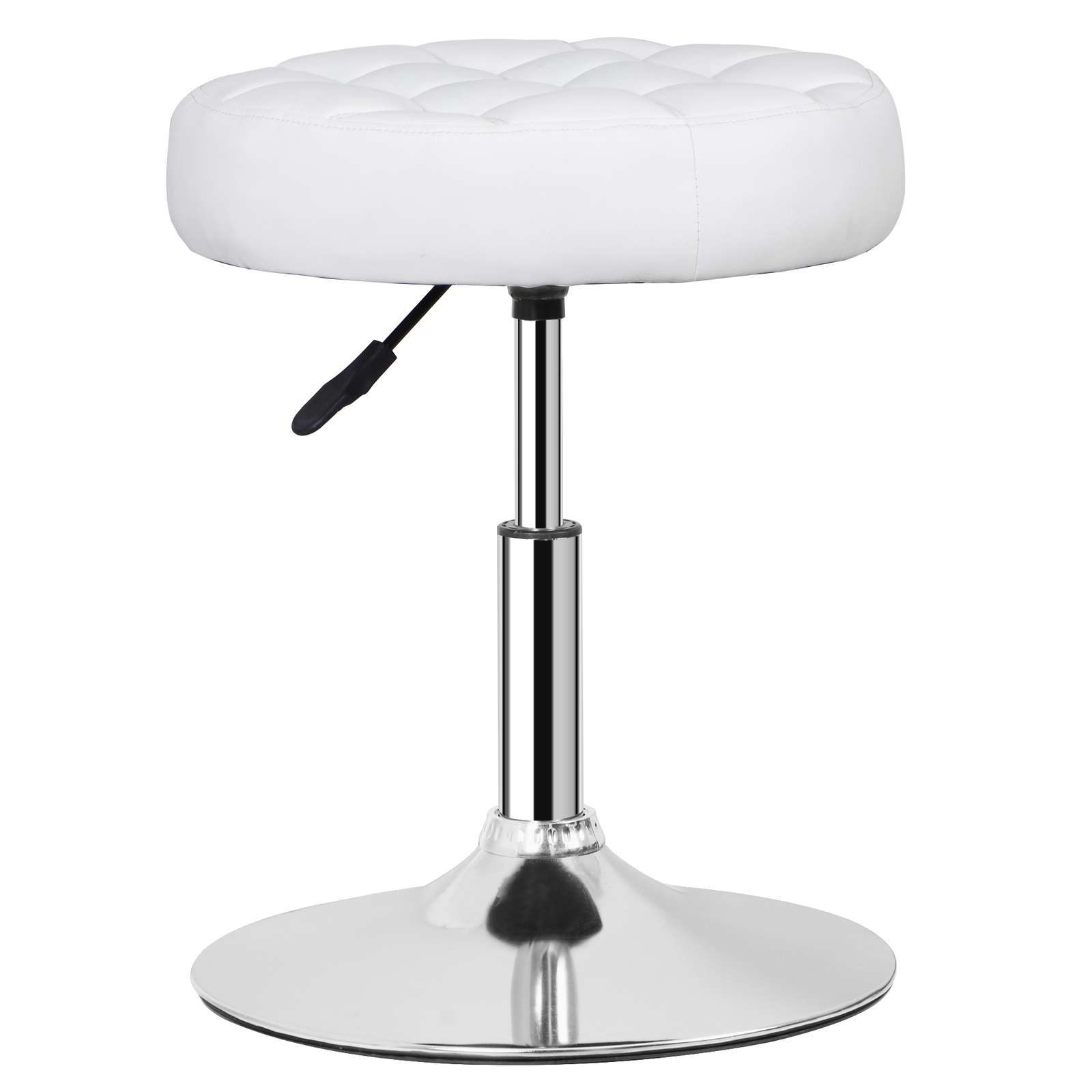 Vanity Stool 360° Swivel Makeup Stool Adjustable Ottoman for Bedroom Bathroom
