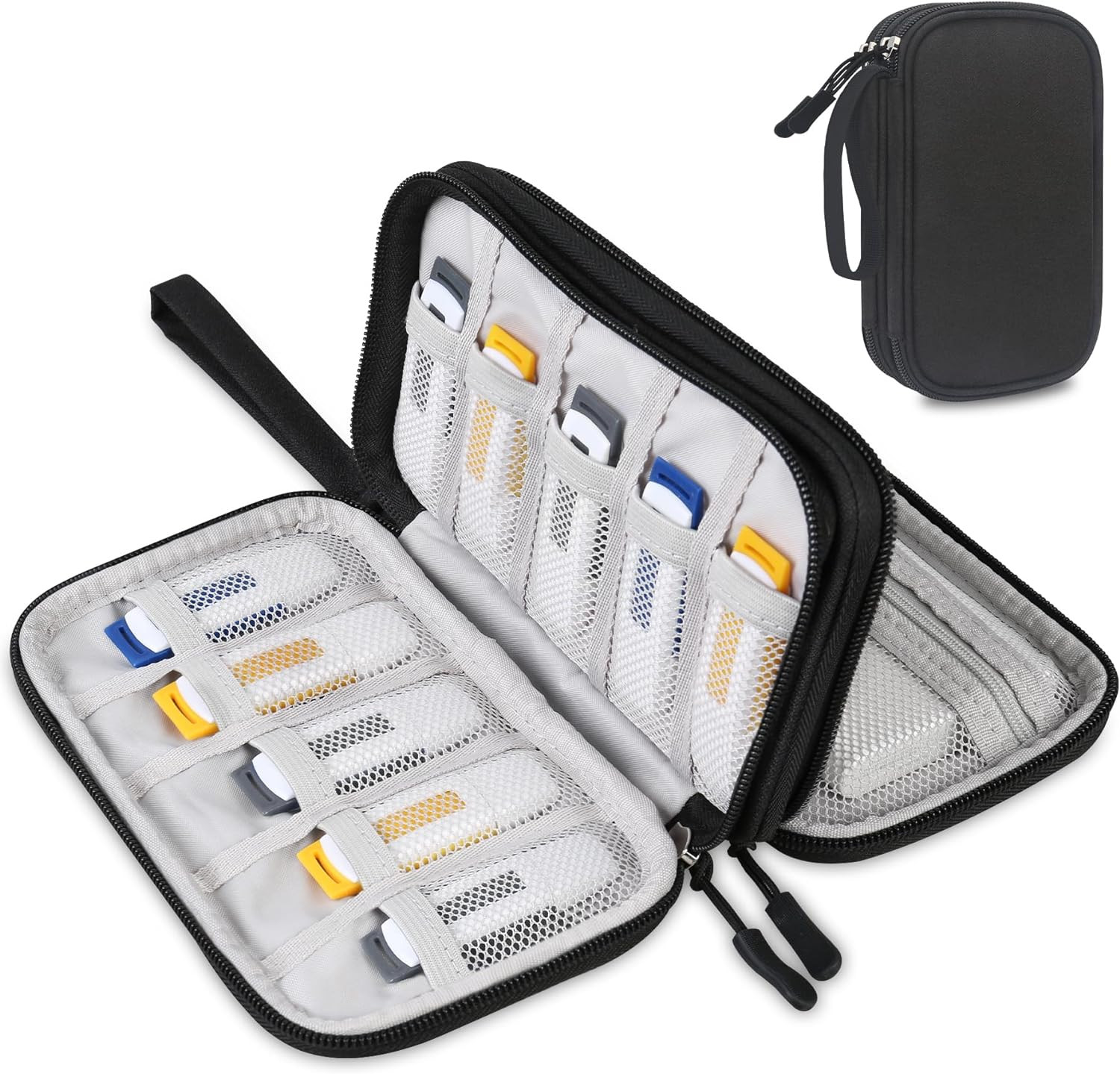 USB Flash Drive Case Thumb Drive Holder Case Organizer Portable Electronic Acces