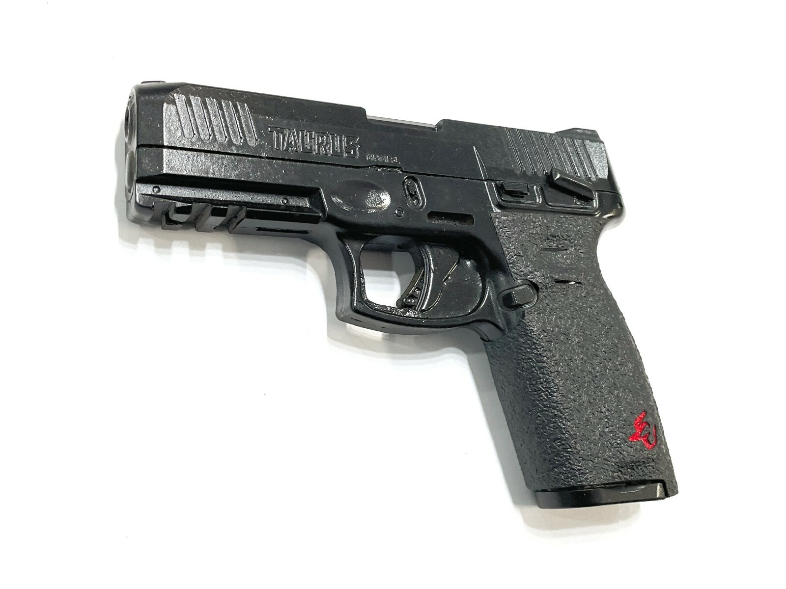 HANDLEITGRIPS Textured Rubber Gun Grip for Taurus G3 with Red Insert