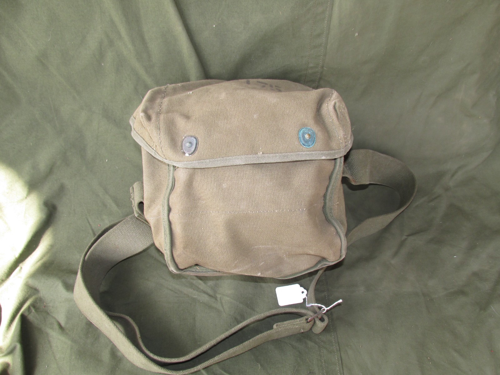 USGI Military Vietnam Era Generator/ Radio Bag BG-175 US Army Canvas Vintage IV