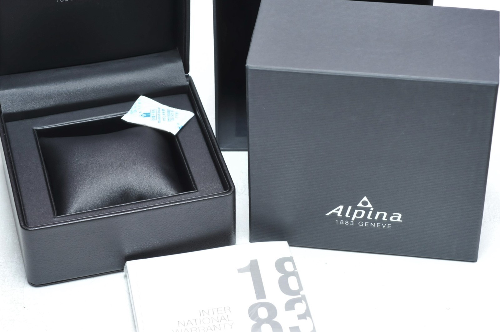 Alpina Empty Watch Box Presentation Watch Case Set With Manuals