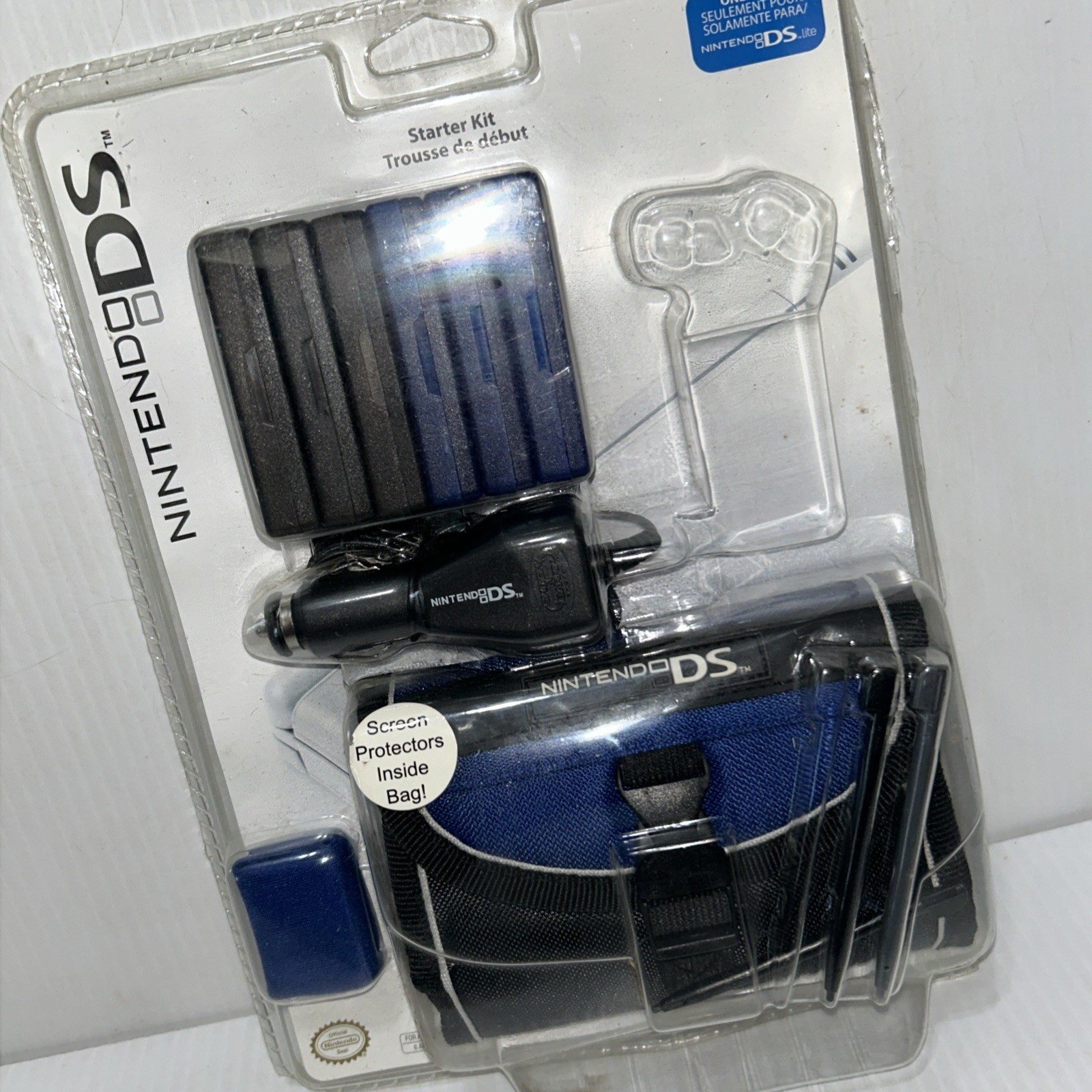 Official Nintendo DS Lite Starter Kit Missing Replacement Stylus Headphones/227e