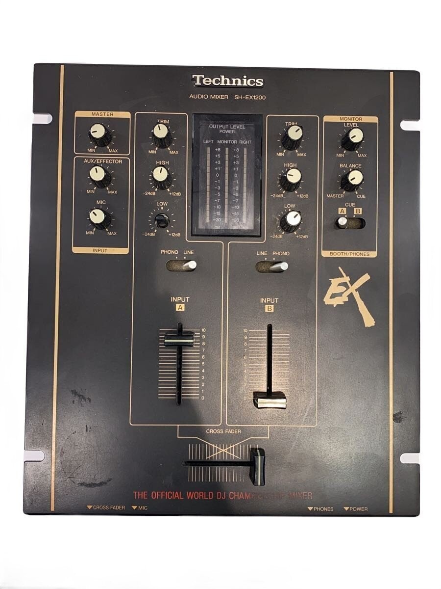 Technics SH-EX1200 Crossfader Controller DJ Scratch Unit Used Japan