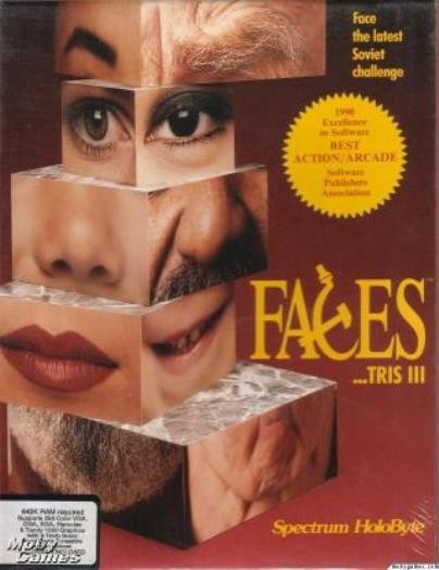 Faces ...Tris III 3 PC CD make human face falling block puzzle game Tetris Maker