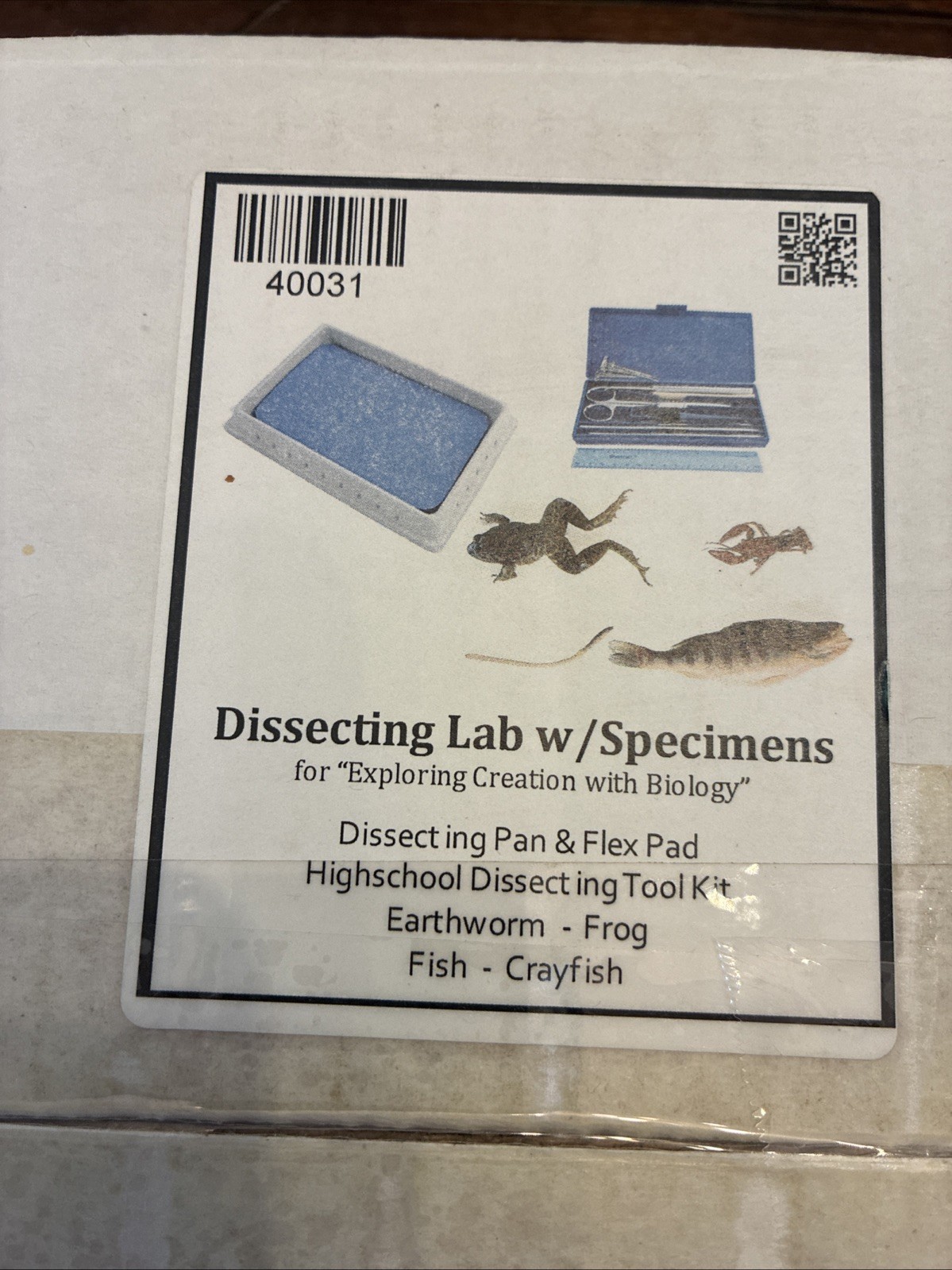 Nature's Workshop Plus! Dissecting Lab w/Specimens 40031 for Apologia Biology