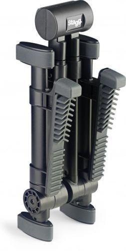 Stagg SG-105 BK A-Frame Adjustable Folding Stand for Guitar, Violin and More