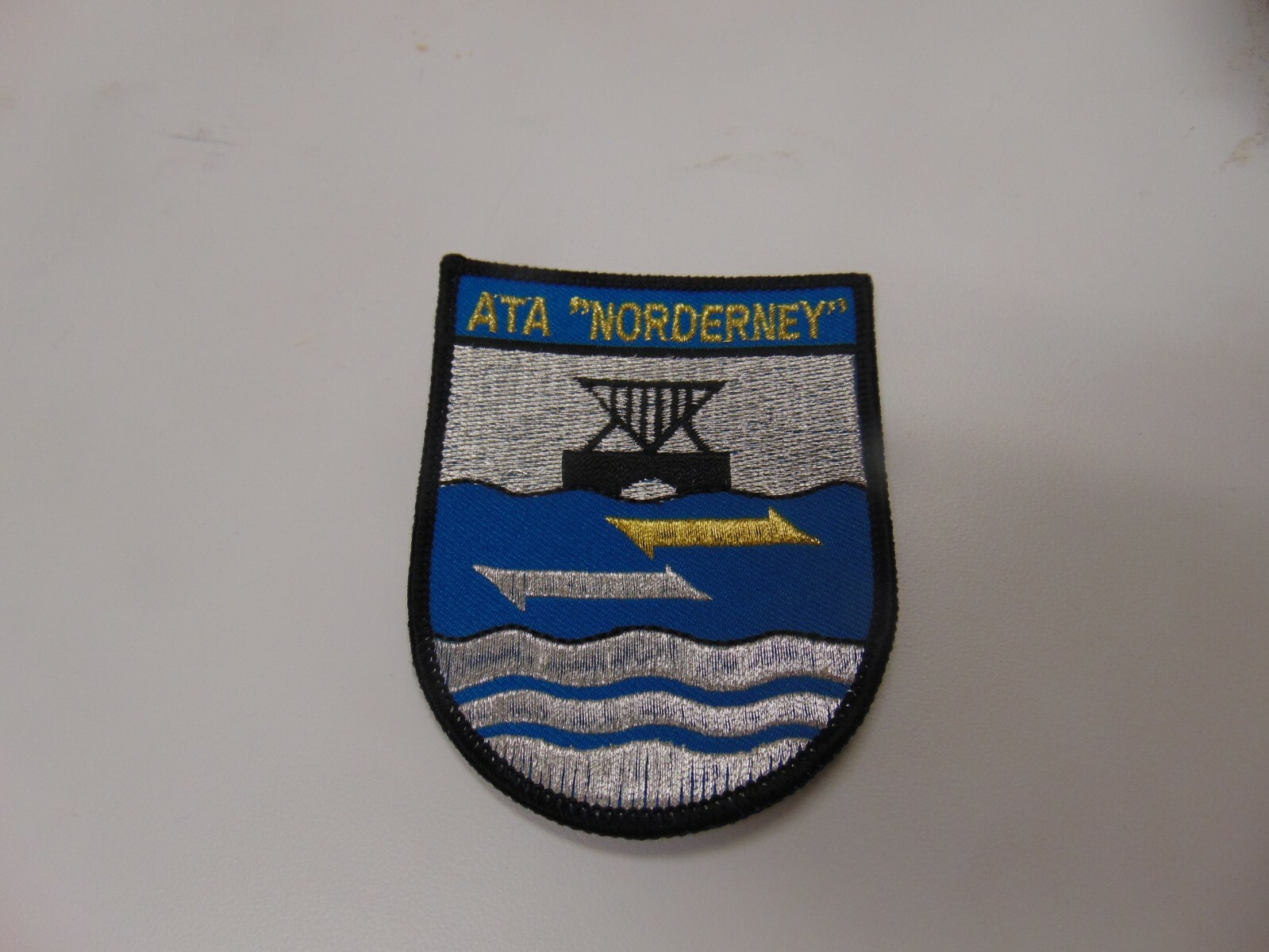 MILITARY PATCH SEW ON FOREIGN ATA "NORDERNEY"