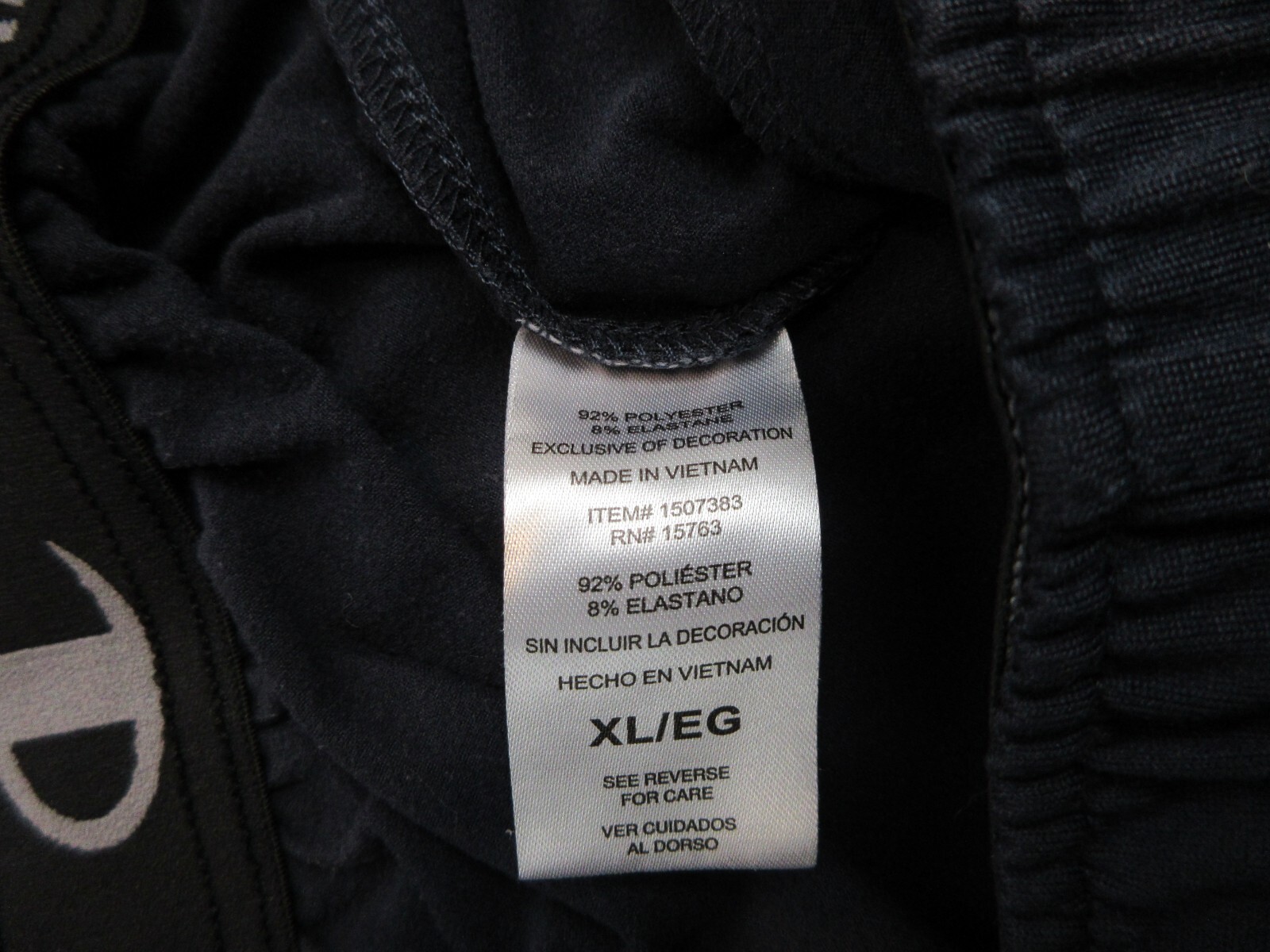 Champion Pants Mens Extra Large Blue Track Athletic Casual Drawstring 34x30