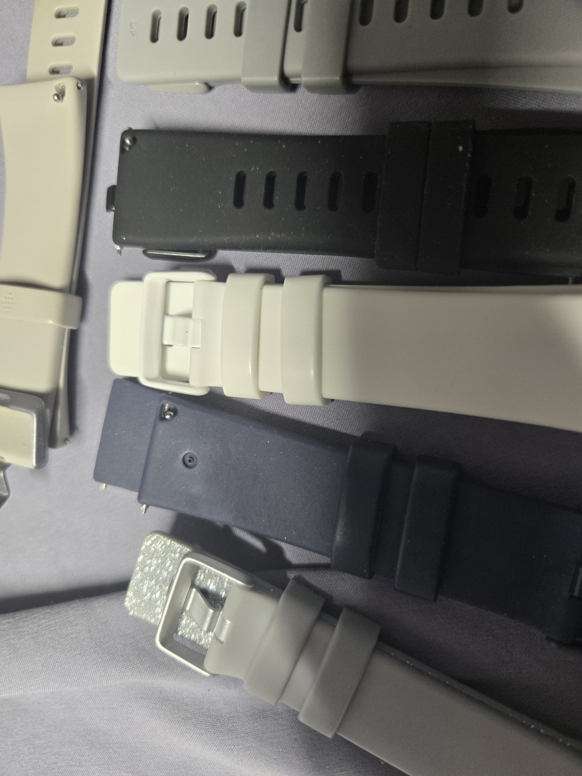 Fitbit Versa2,Lite,Versa Replacement Bands Silicone Strap 11 Band SzSmall,1 LRG