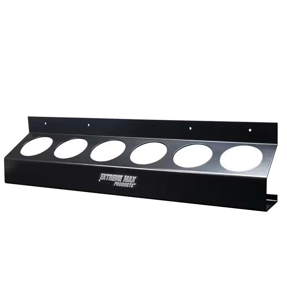 Aluminum Aerosol Storage Shelf for Enclosed Trailer Shop Garage Storage 6-Can Ca