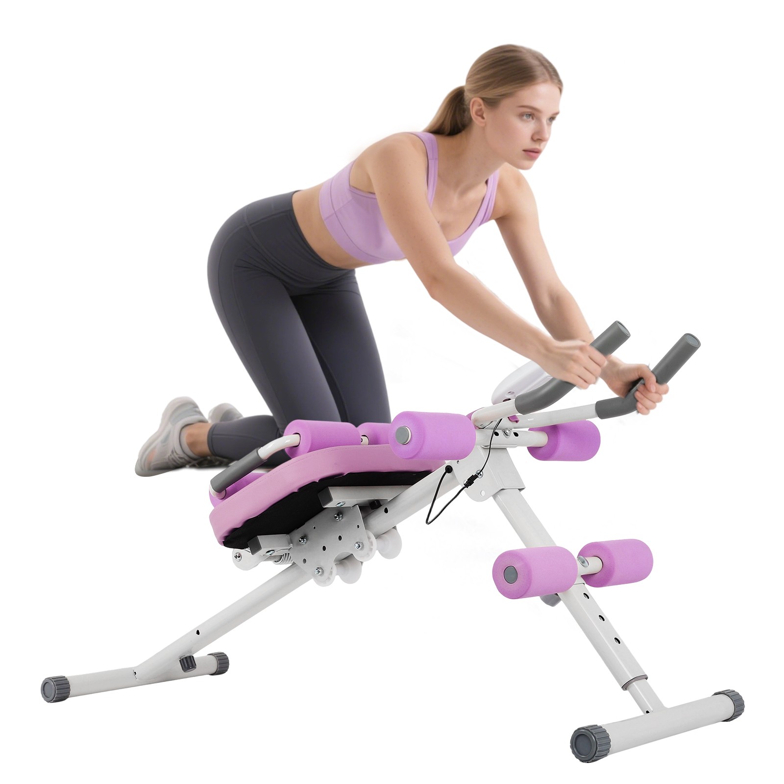 6 in 1 Abs Workout Machine Multi Functional Adjustable Ab Trainer Machine