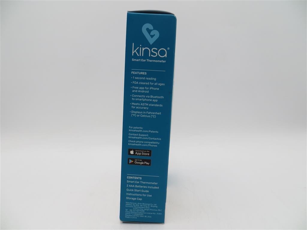 Kinsa KET-005 Smart Ear Bluetooth Thermometer