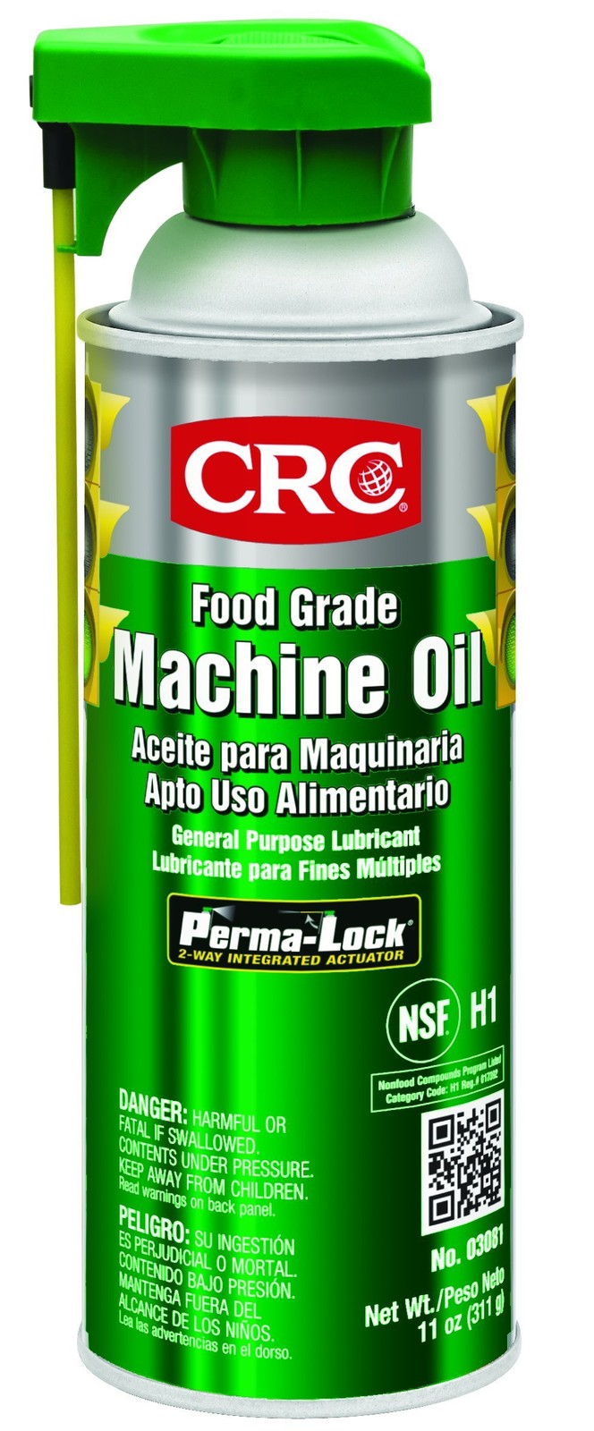 NSF H1 Machine Lubricant Food Safe Odorless Colorless Non Silicone 8 Oz