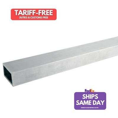 Allstar ALL22258-7, One Natural Aluminum Rectan Fits gle Alum Tubing 1In X 2In X
