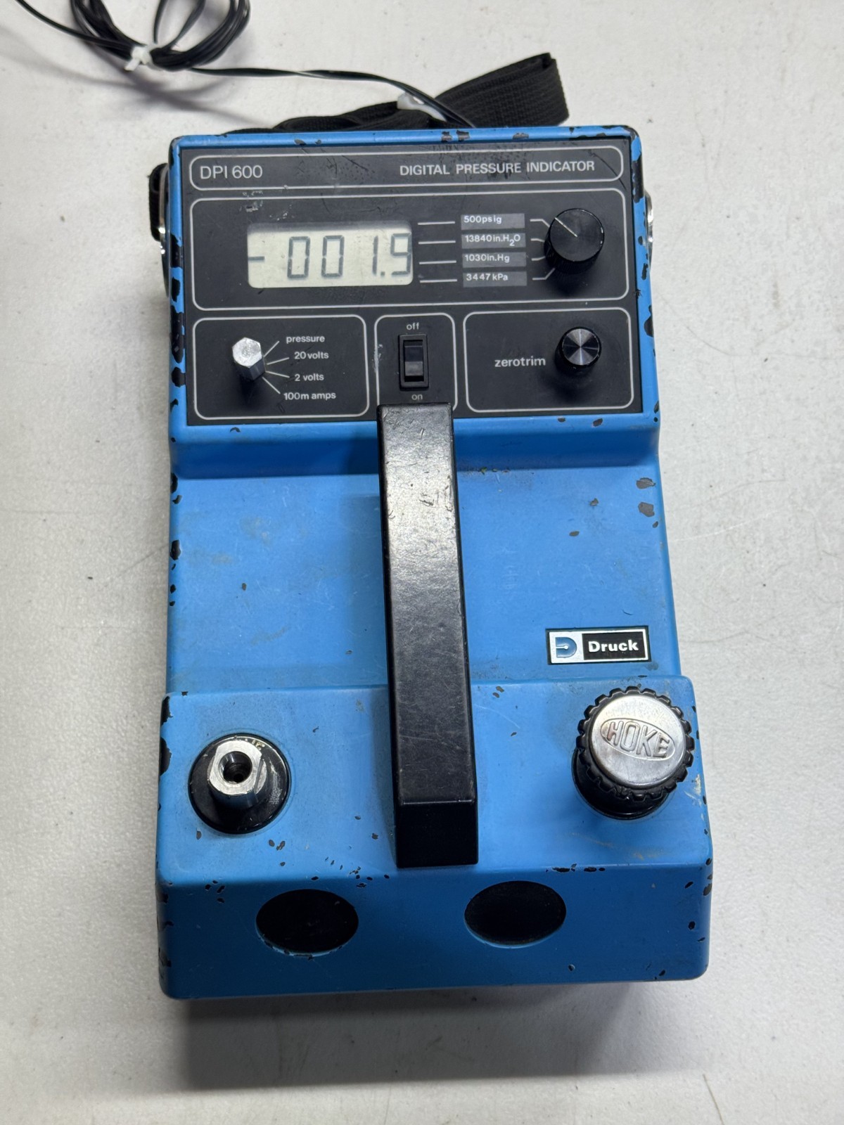 Druck/GE DPI 600 Digital Pressure Indicator/Calibrator (DPI600)