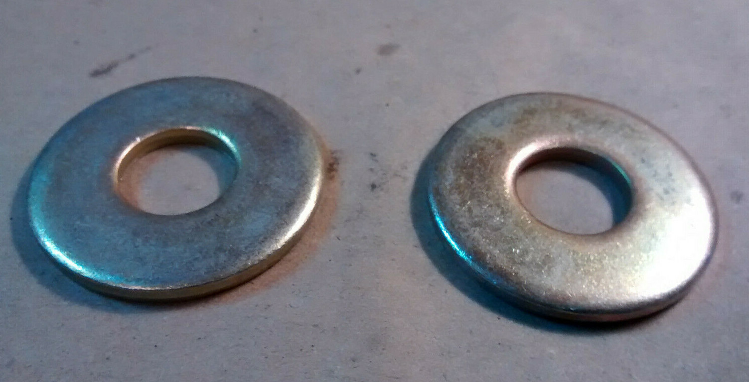Lot of 2, John Deere OEM 24H1106 Washer 11/16 x 1-3/4" - Fast Shipping