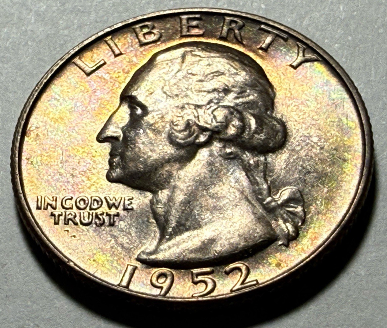 1952 D WASHINGTON QUARTER SILVER COIN * GET WHAT U C * SHIPS FREE