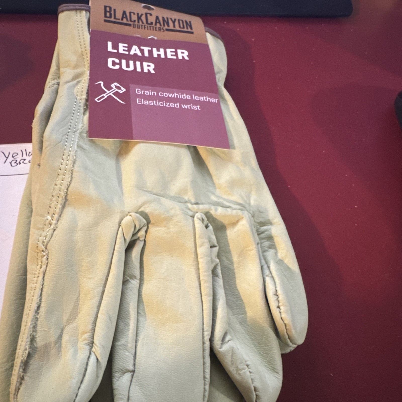 Blackcanyon Outfitters Gloves 82030/L Glove Grain Leather Driver Glove