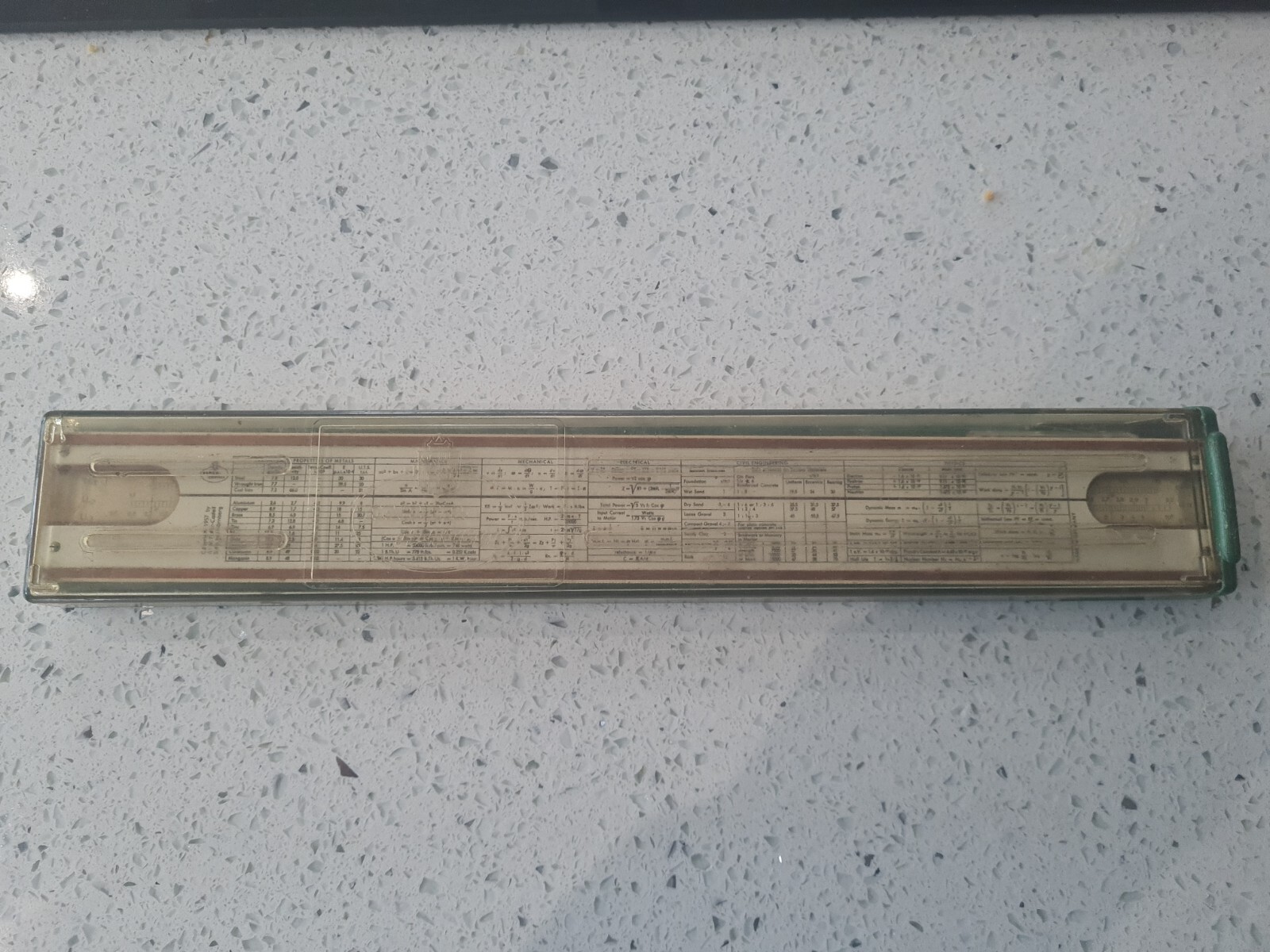 A.W Faber-Castell German Ruler  Vintage. Measure. Antique. World War 2 prop