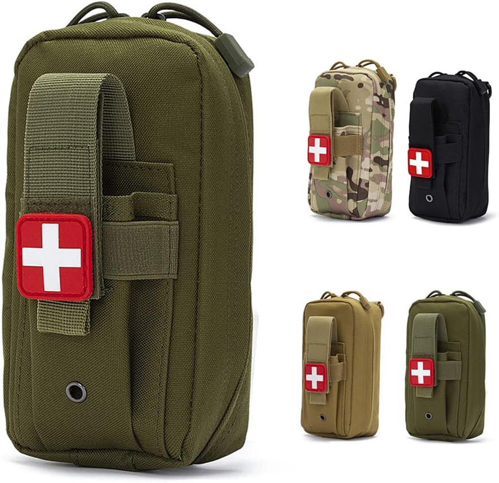 Tactical Emergency Molle Pouch Medical First Aid Pouch Storage Bag Survival Kit
