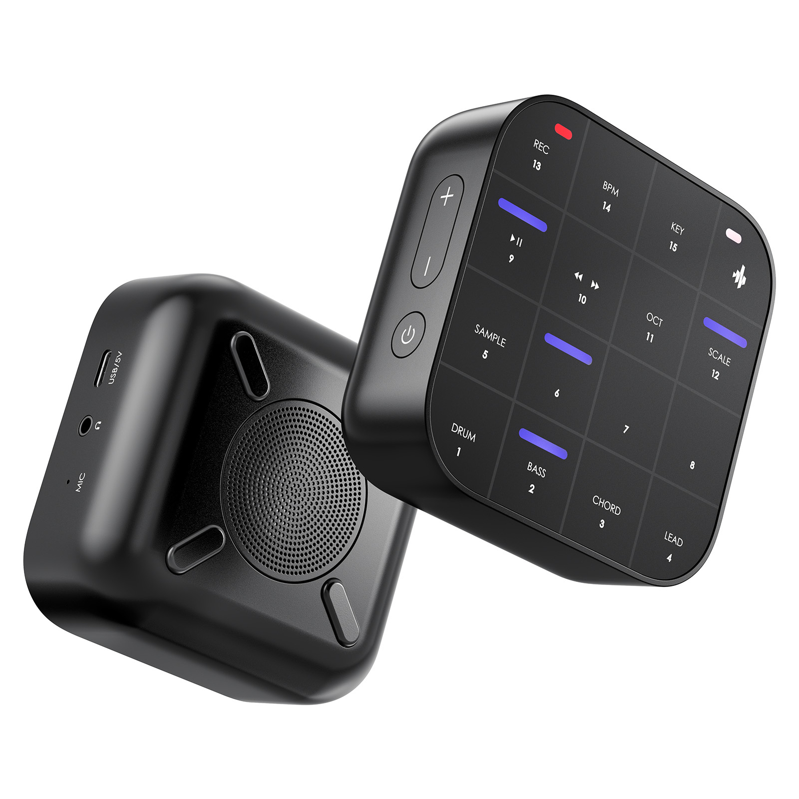 Donner MEDO Bluetooth MIDI Controller Handheld Built in Speaker Looper Synth