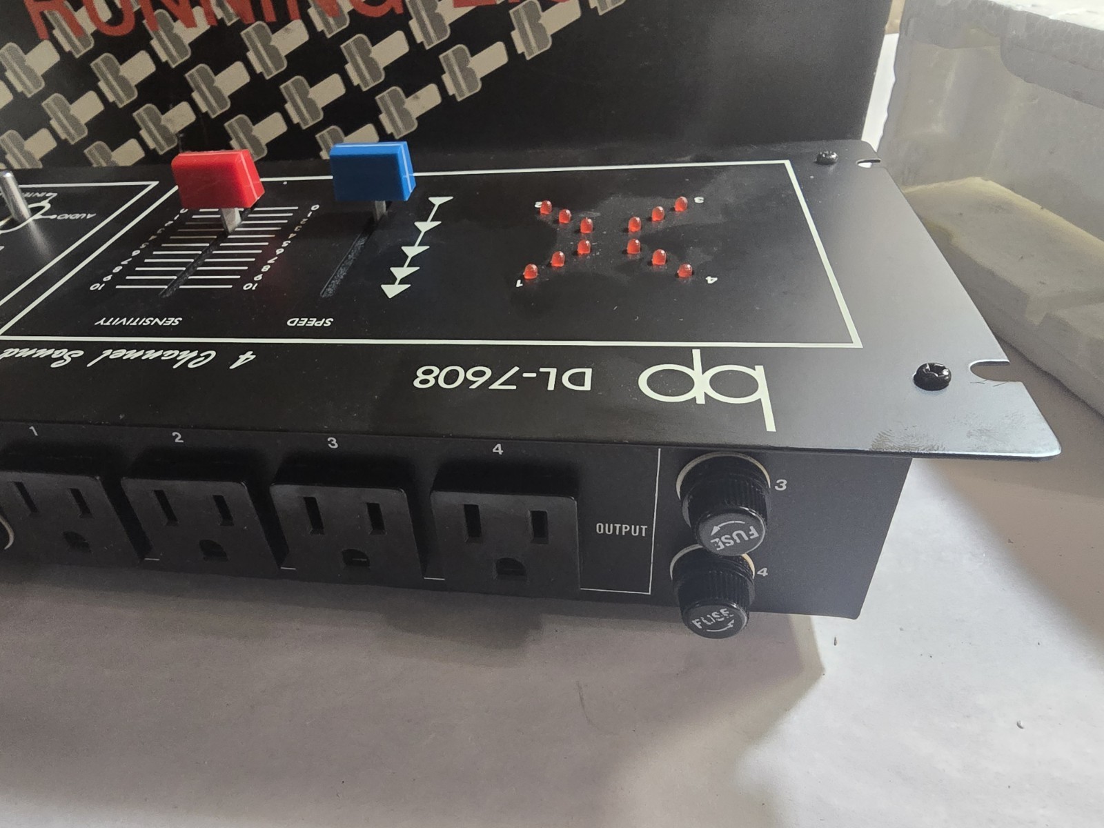 New Old Stock Vintage BP Electronics Pro Lighting Sound To Light Controller