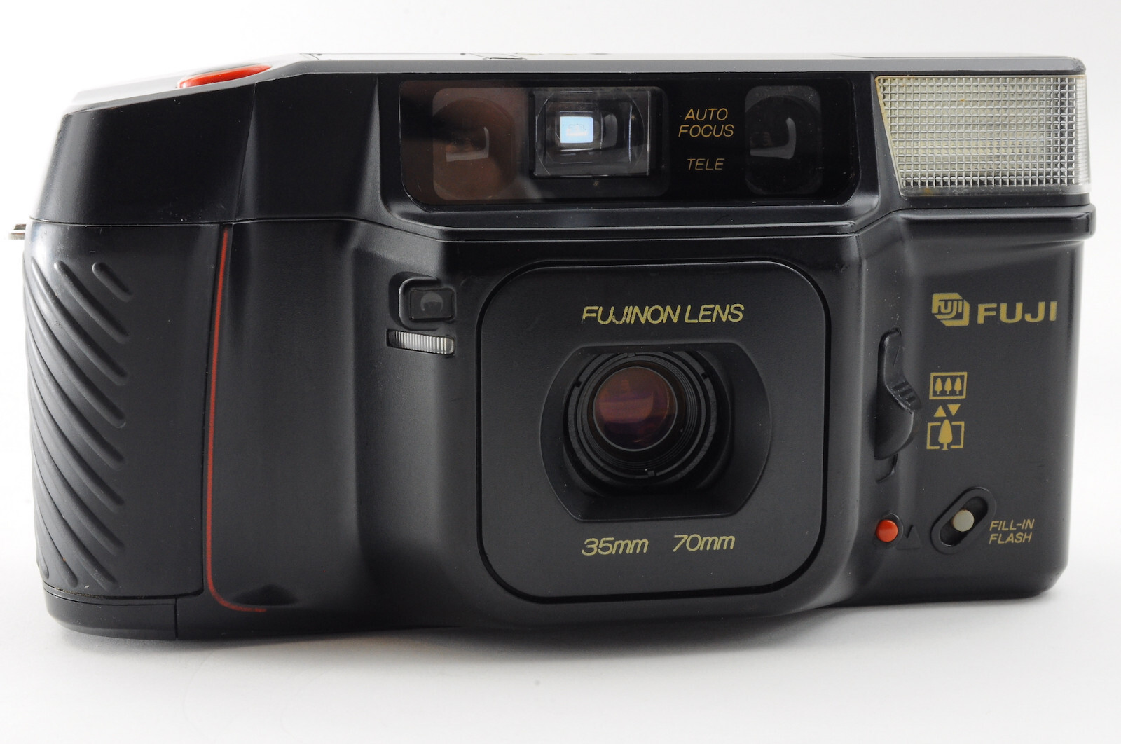 [Excellent] FUJI TELE Cardia Super DATE Point and shoot Compact FILM READ