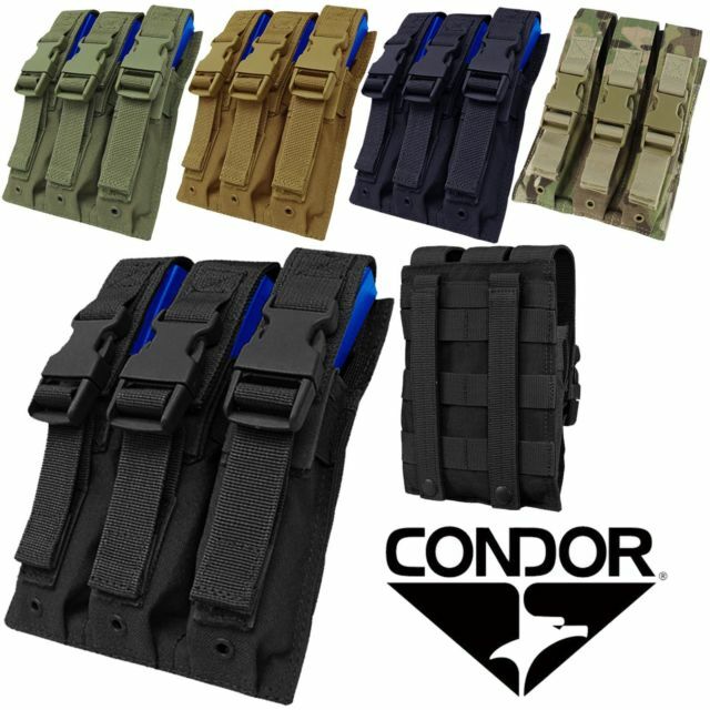 Condor MP Series Tactical Triple Tactical/Airsoft MOLLE Magazine Pouch MA37