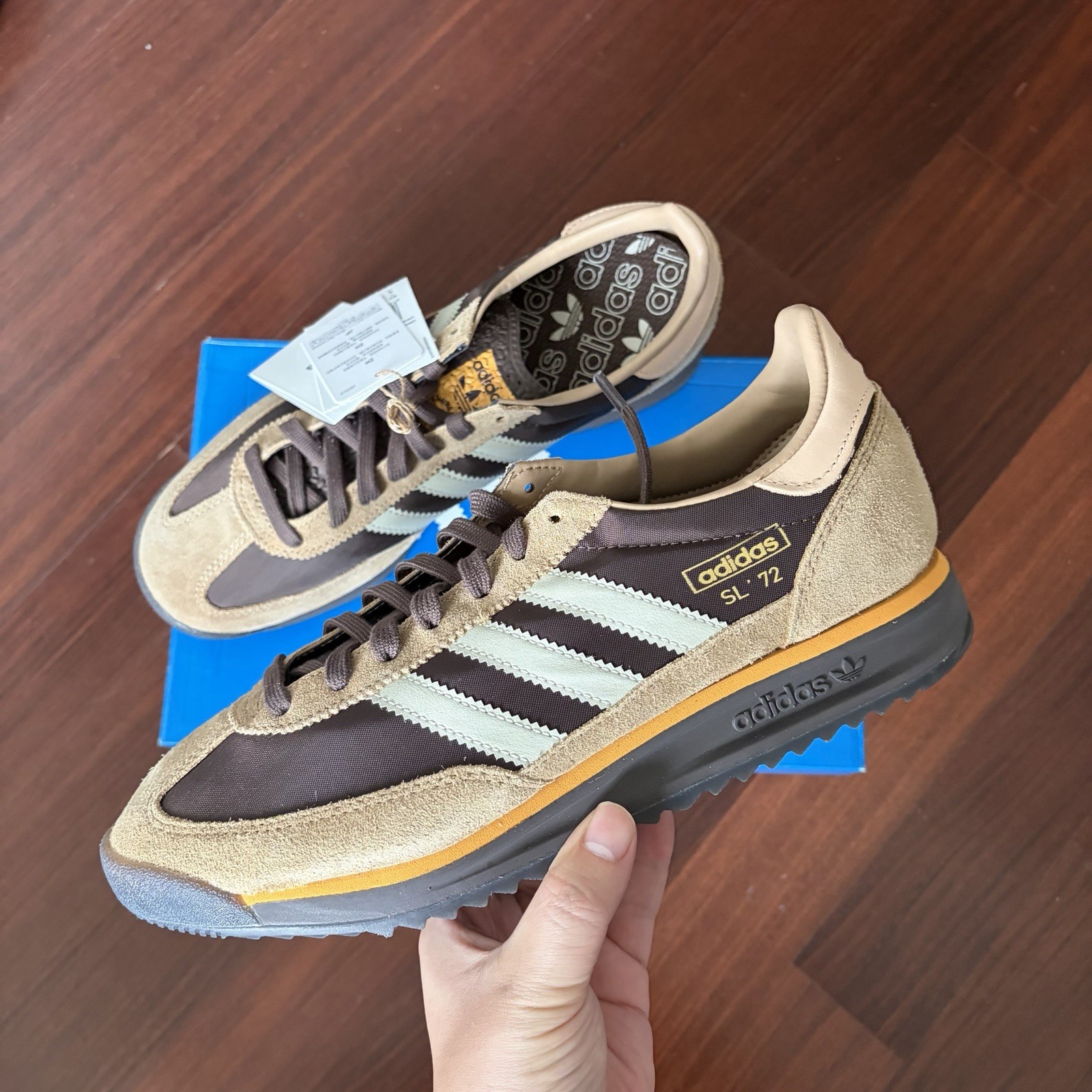 adidas SL 72 RS Brown Putty Grey  Mens Womens Sneakers ✅Multiple Sizes