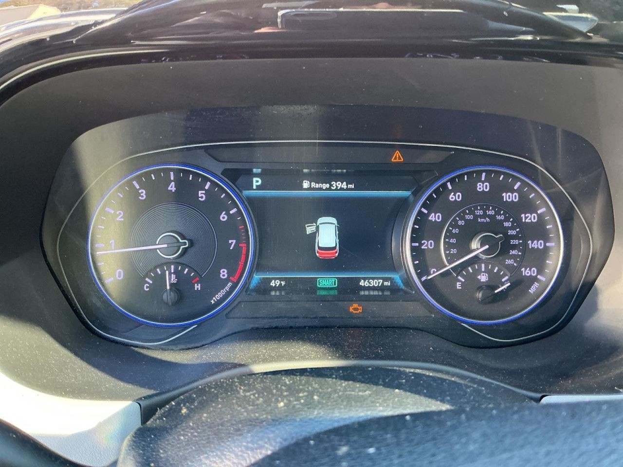 Speedometer Cluster US Market MPH FWD 7.0" Display Fits 20-22 PALISADE 4930260