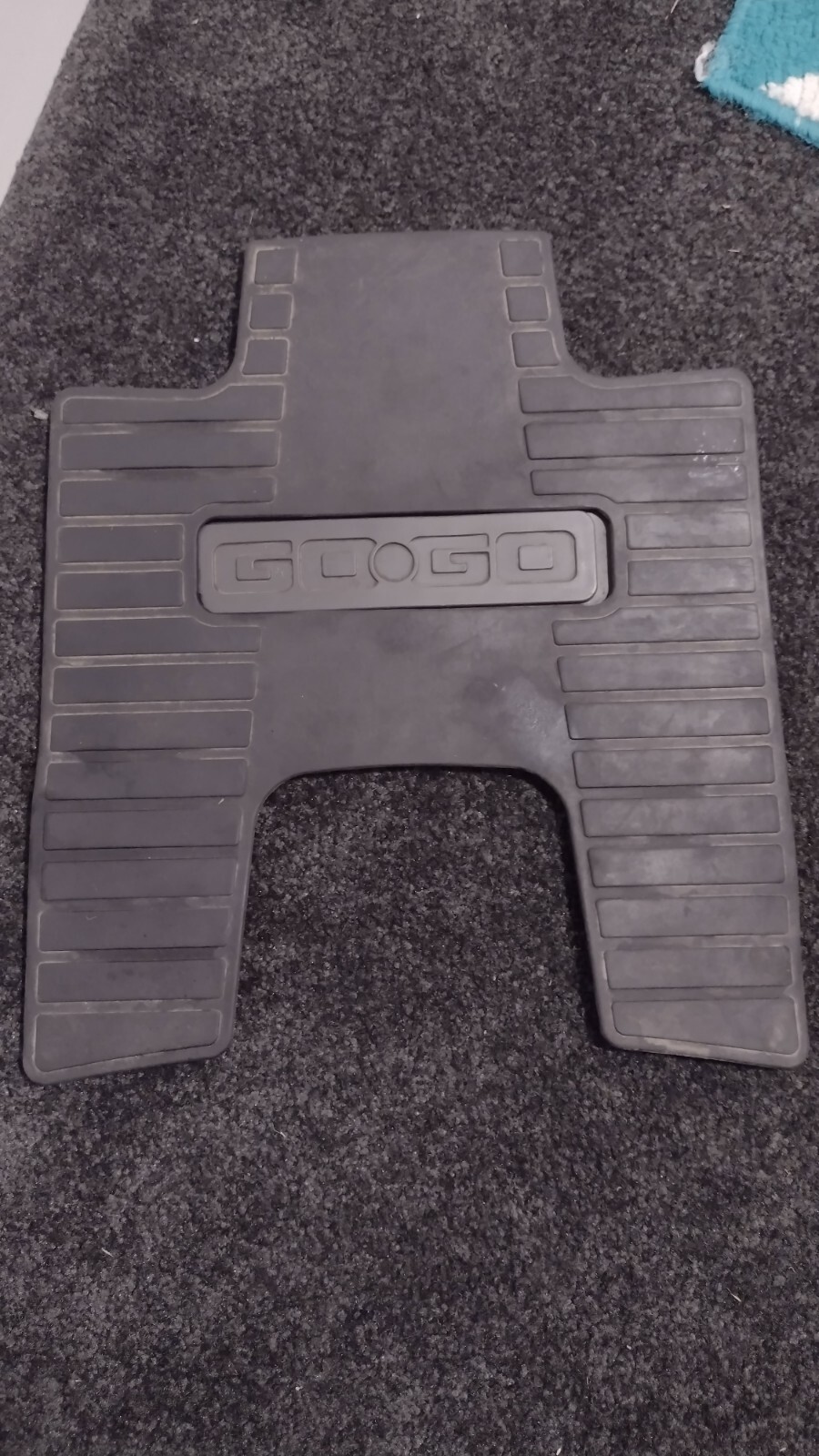 Pride Mobility Go Go Scooter Floor Mat Rubber Foot Pad Used Logo